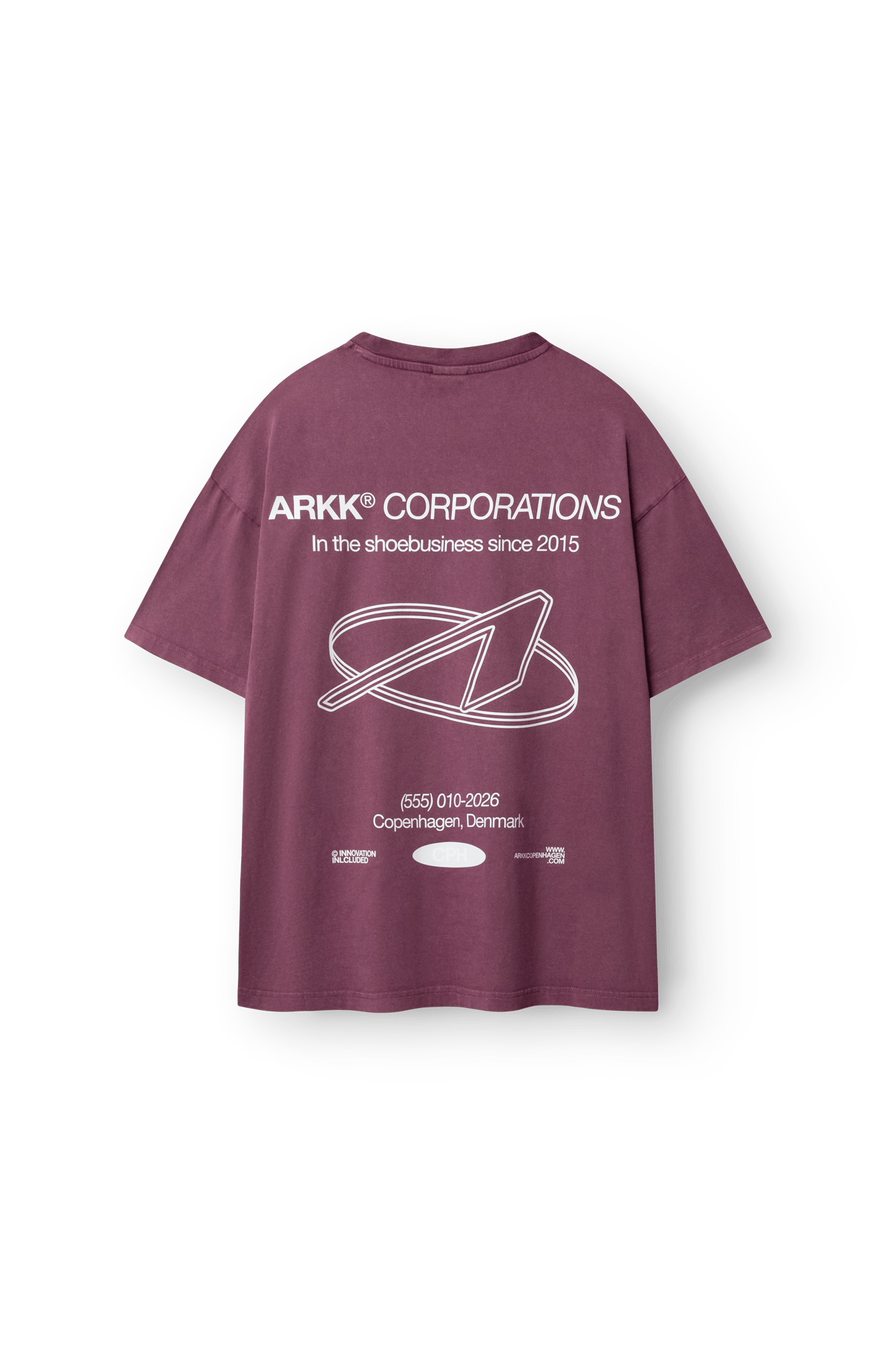 ARKK Apparel ARKK Boxy Tee 8.0 | Vintage Red T-Shirt
